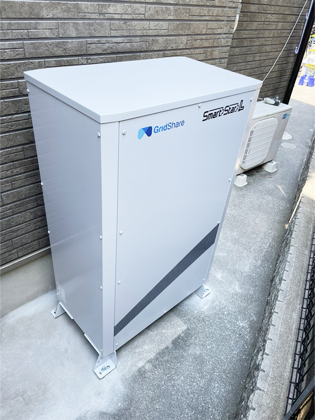 蓄電池SmartStarL設置事例：大阪府堺市 S様邸